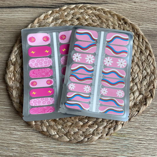 NailWrapz | Pink Flower Bundel Nailwrap