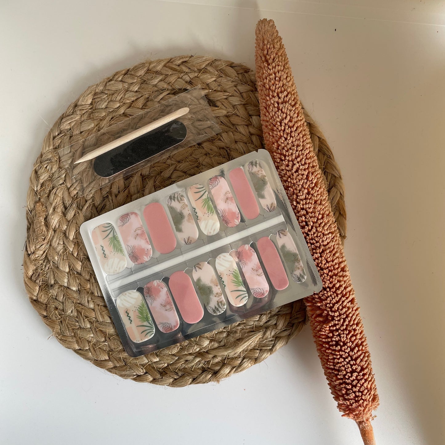 NailWrapz | Blush Palm