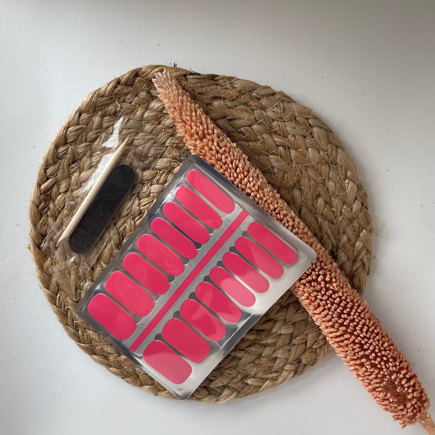 NailWrapz | Cherry Pink Nailwrap