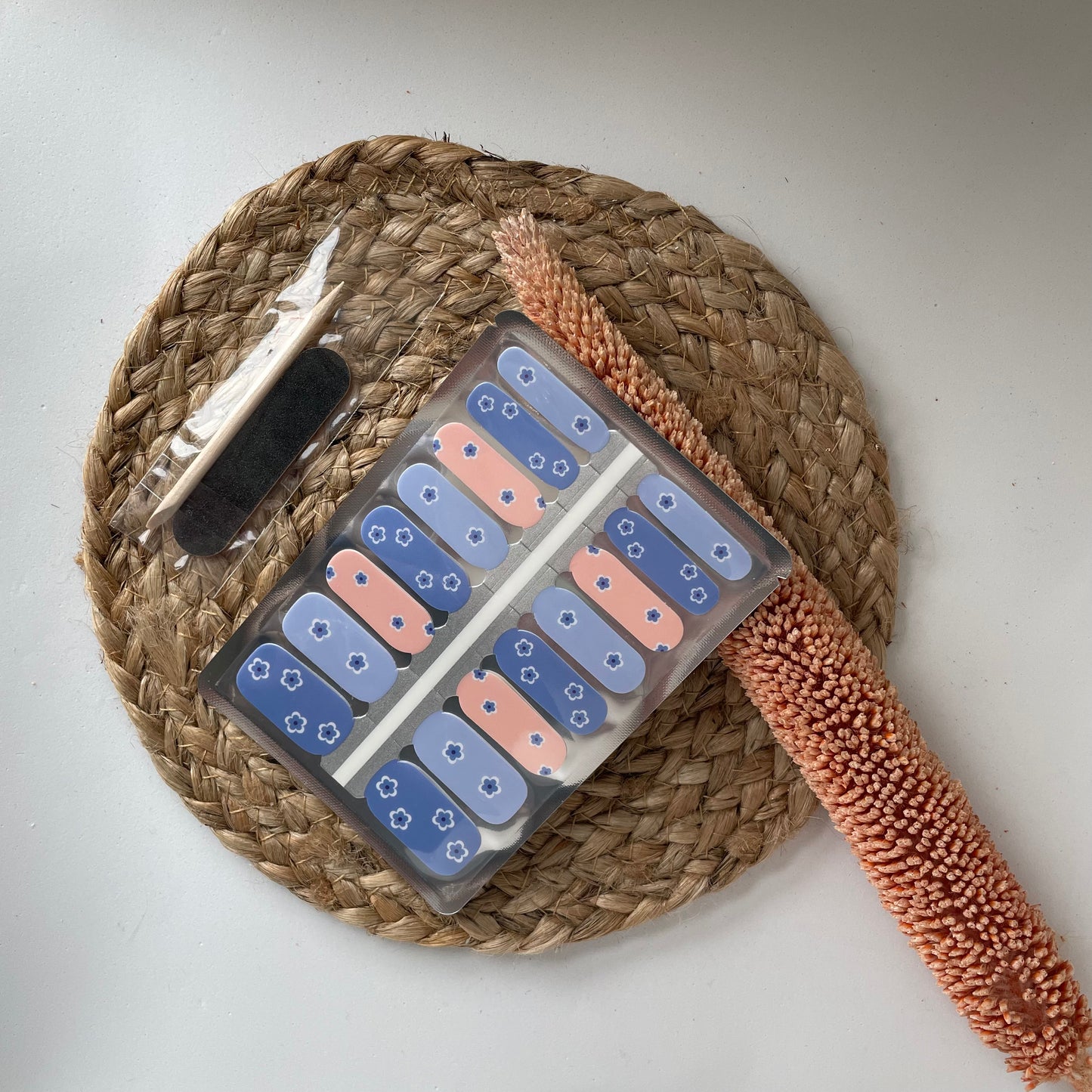 Nailwraps Daisy Blue NailWrapz Almere