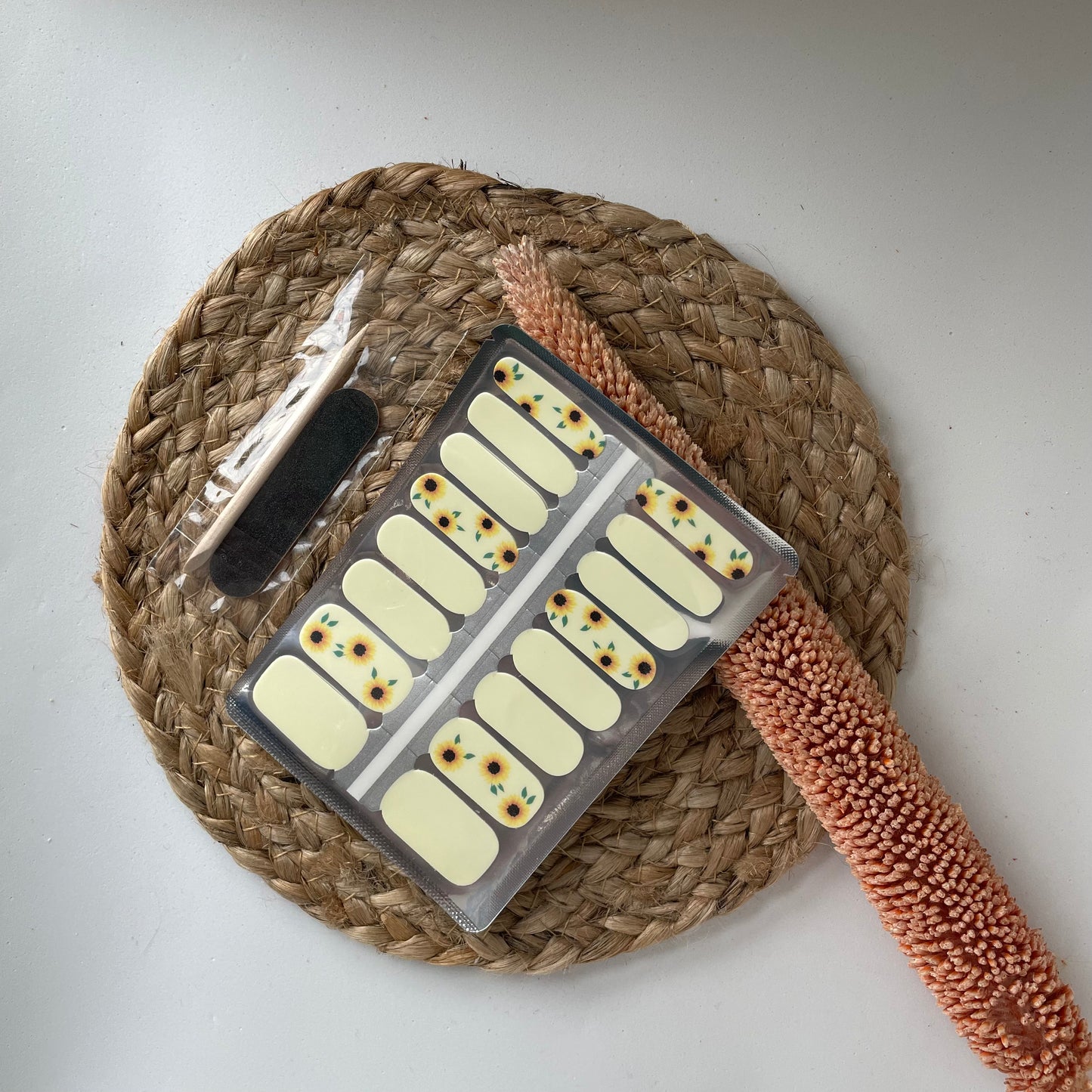 NailWrapz | French Sunflower Nailwrap