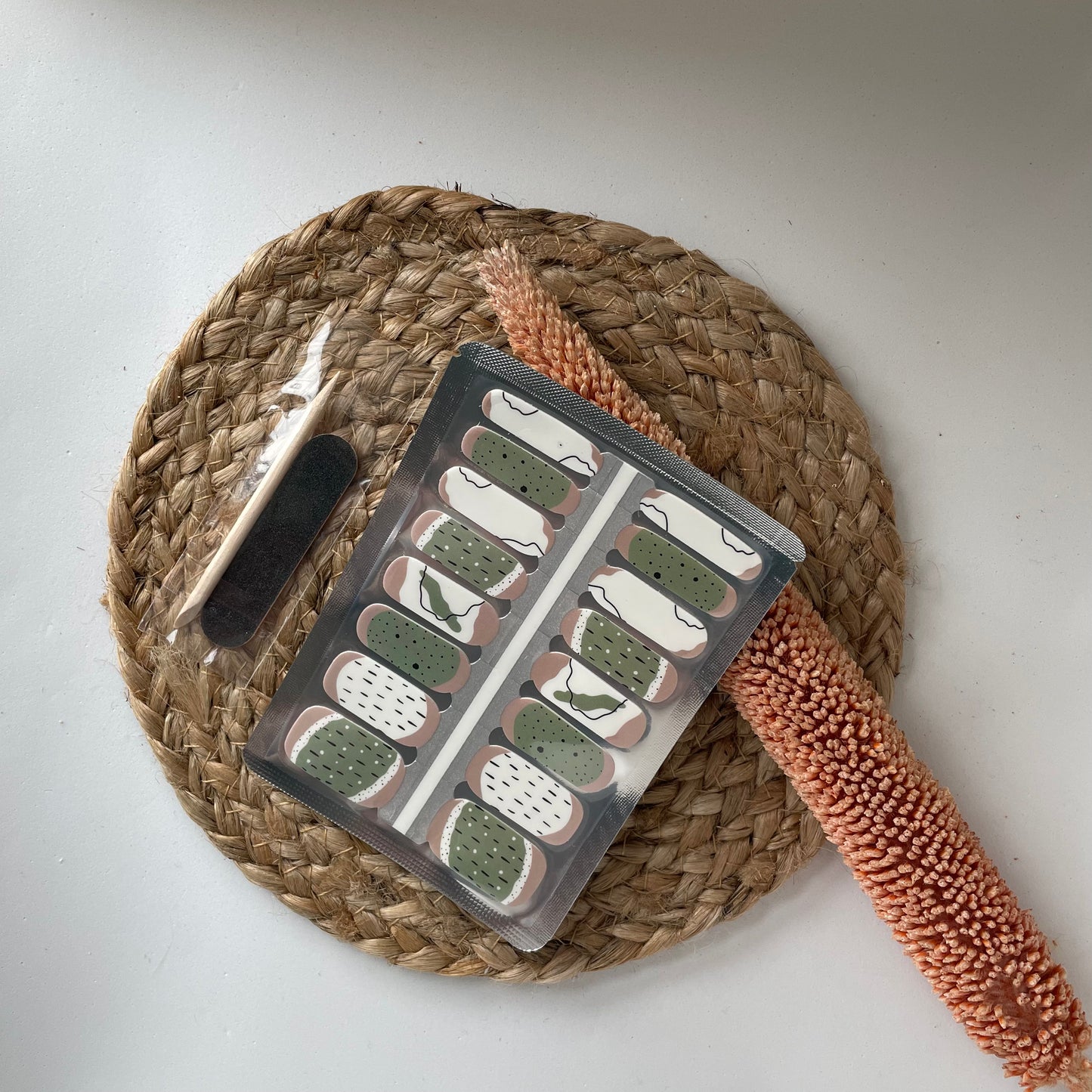 NailWrapz | Green Citrus Nailwrap