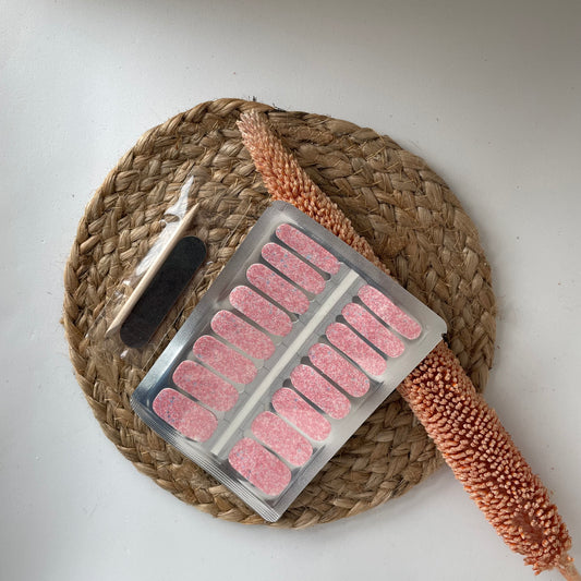 NailWrapz | Pink Shimmer Nailwrap