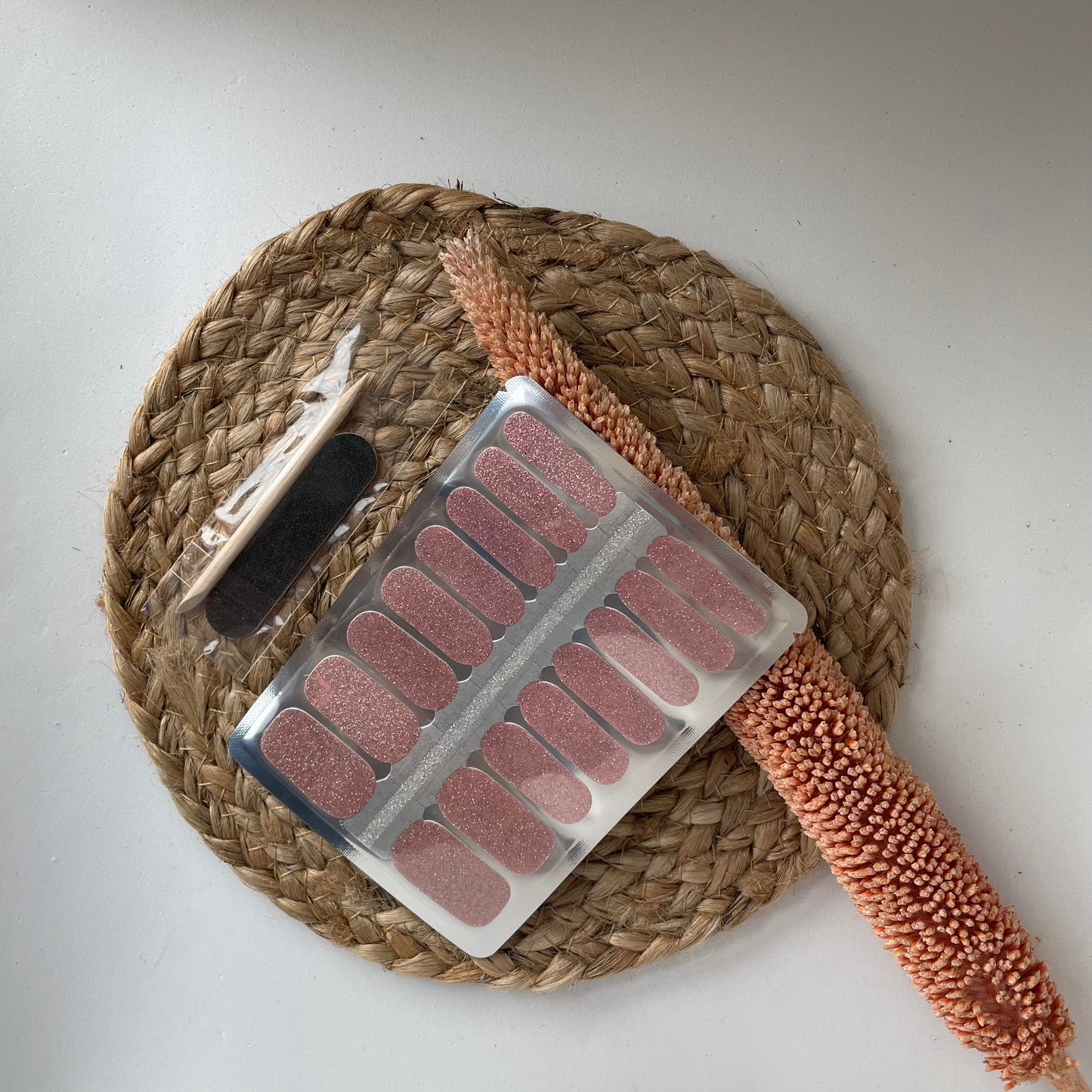 NailWrapz | Pink Sparkle Nailwrap