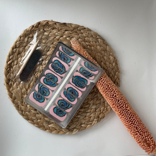 NailWrapz | Blue Rose Nailwrap