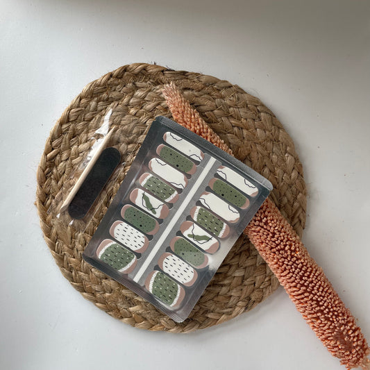 NailWrapz | Green Citrus Nailwrap