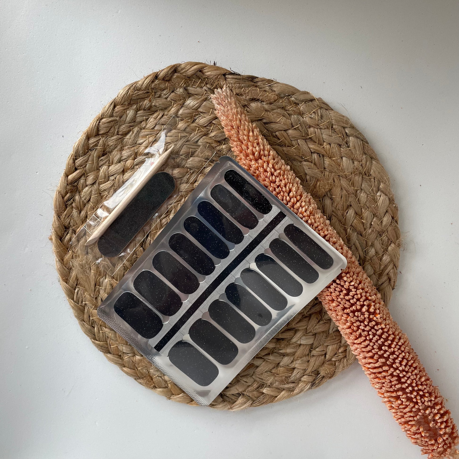 NailWrapz | Midnight Black Nailwrap