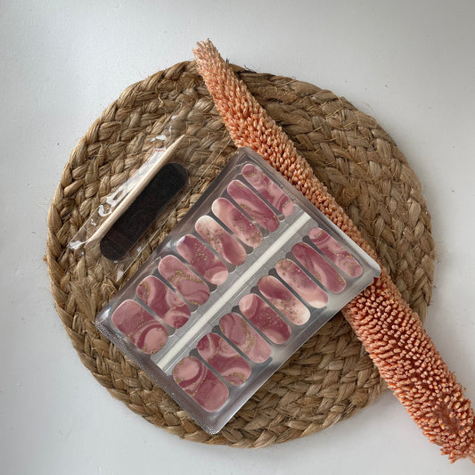 NailWrapz | Pink Marble Nailwrap