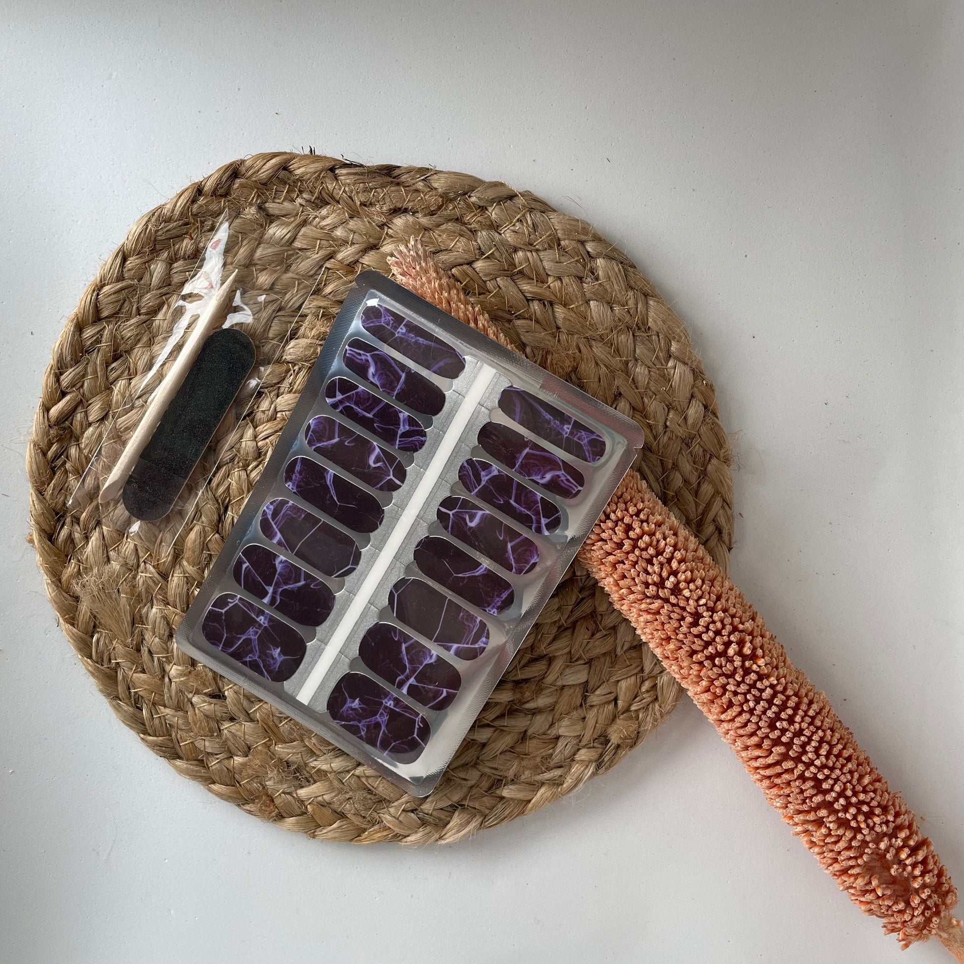 NailWrapz | Purple Lightning Nailwrap