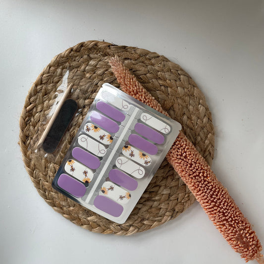 NailWrapz | Purple Summer Nailwrap