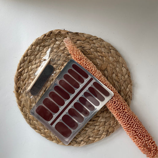 NailWrapz | Ruby Red Nailwrap