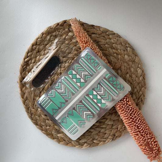 NailWrapz | Sea Sight Sparkle Nailwrap